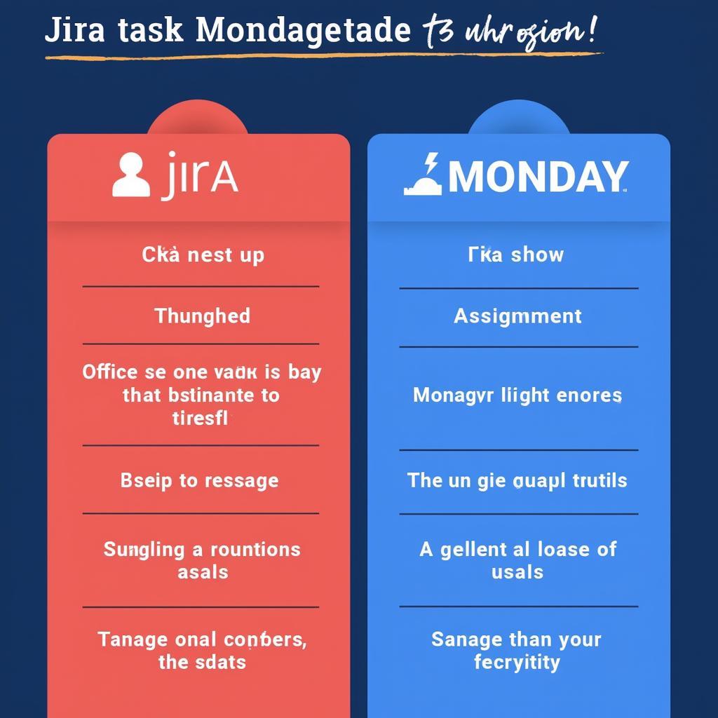 So sánh Jira và Monday về quản lý nhiệm vụ