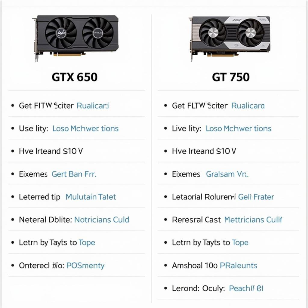 Kết luận so sánh GTX 650 và GT 750