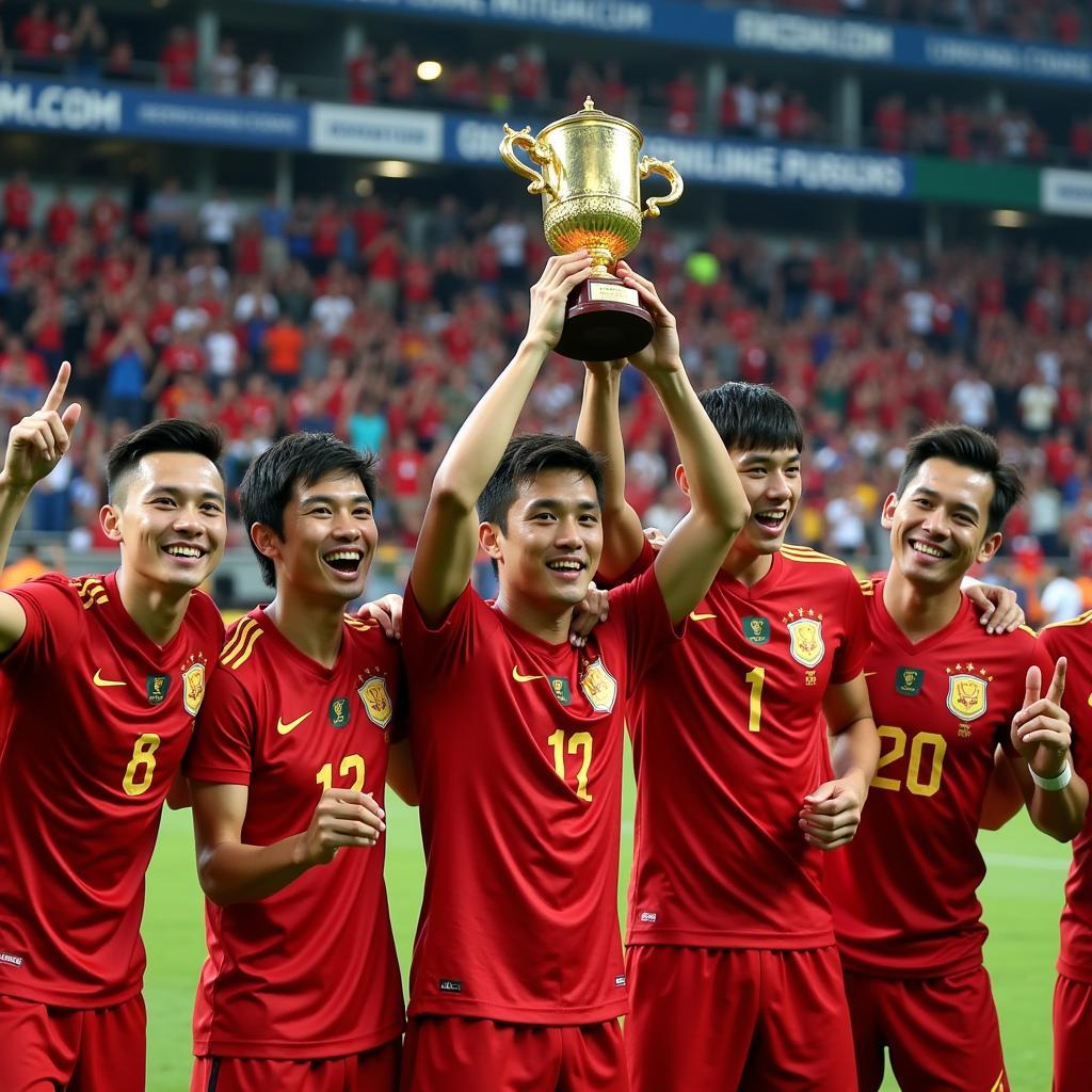 Kết quả bóng đá AFF Cup Việt Nam chiến thắng 2018