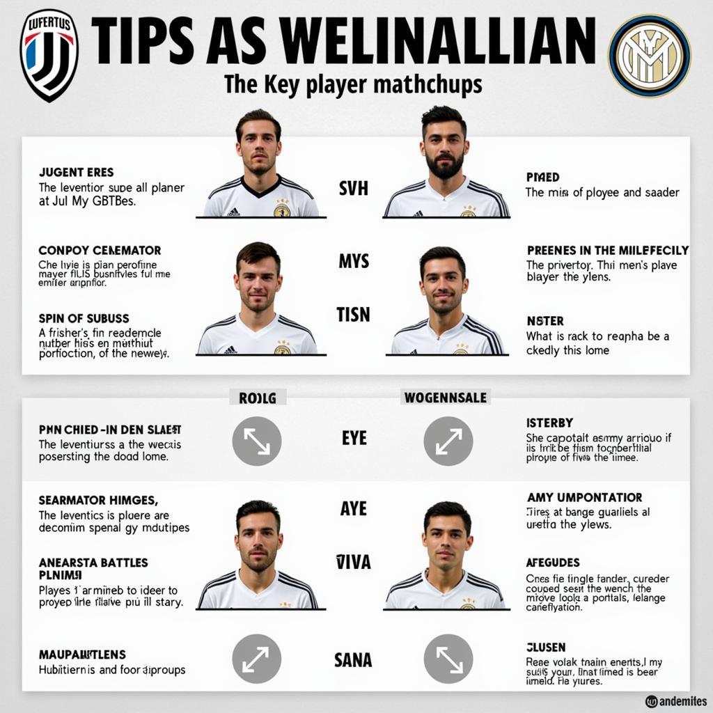 Key Player Matchups: Juventus vs Inter