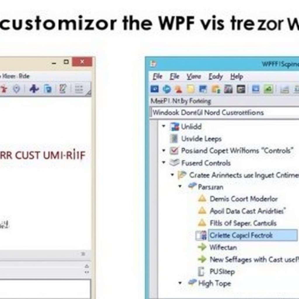 Khả năng tùy chỉnh giao diện WPF và WinForms