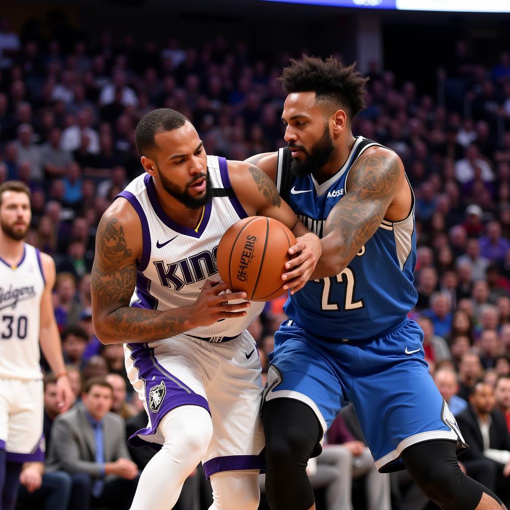 Kings vs Timberwolves đối đầu tại NBA