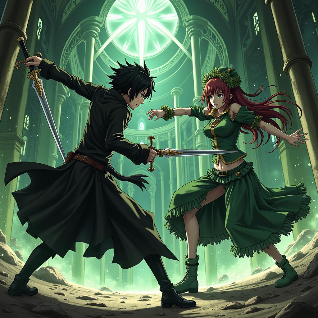 Kirito vs Fanatio: Trận Chiến Đỉnh Cao