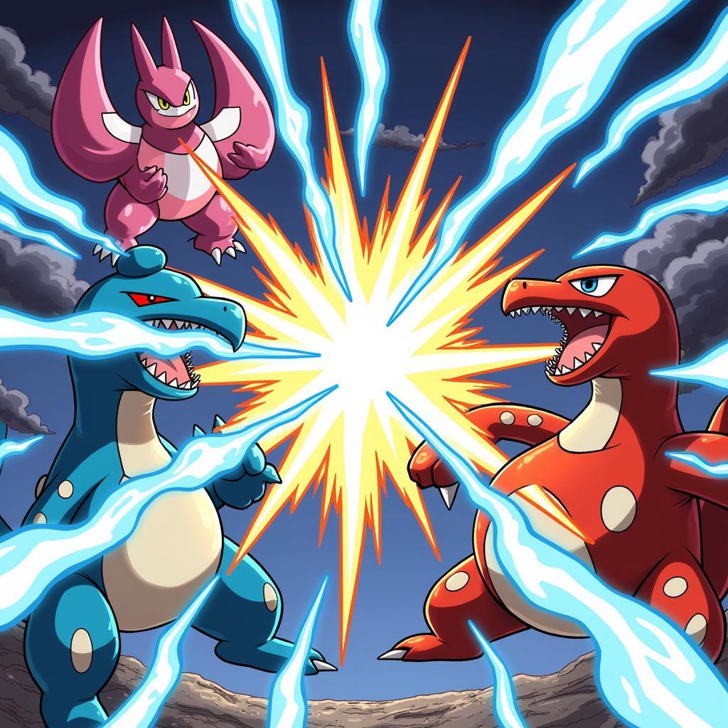 Kyogre vs Groudon Fan Art