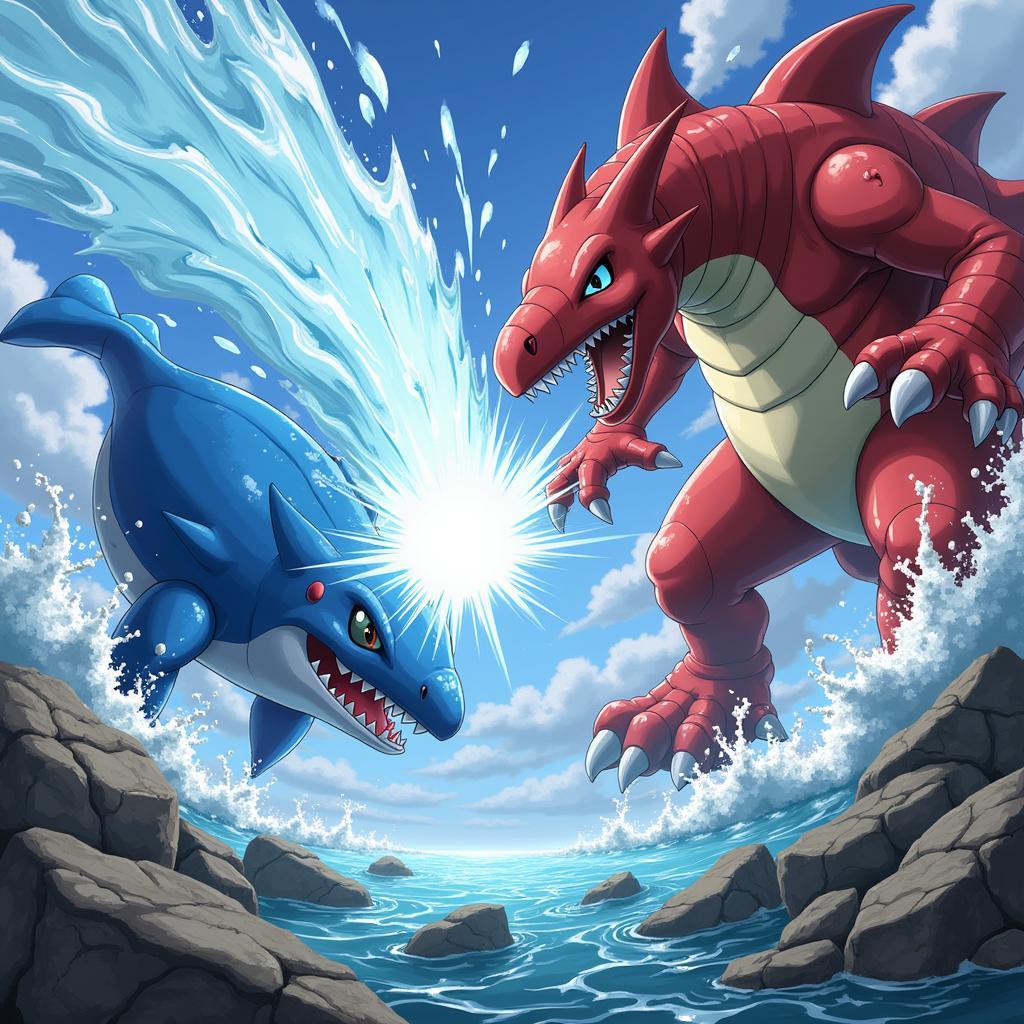 Kyogre vs Groudon: Trận Chiến Kinh Điển