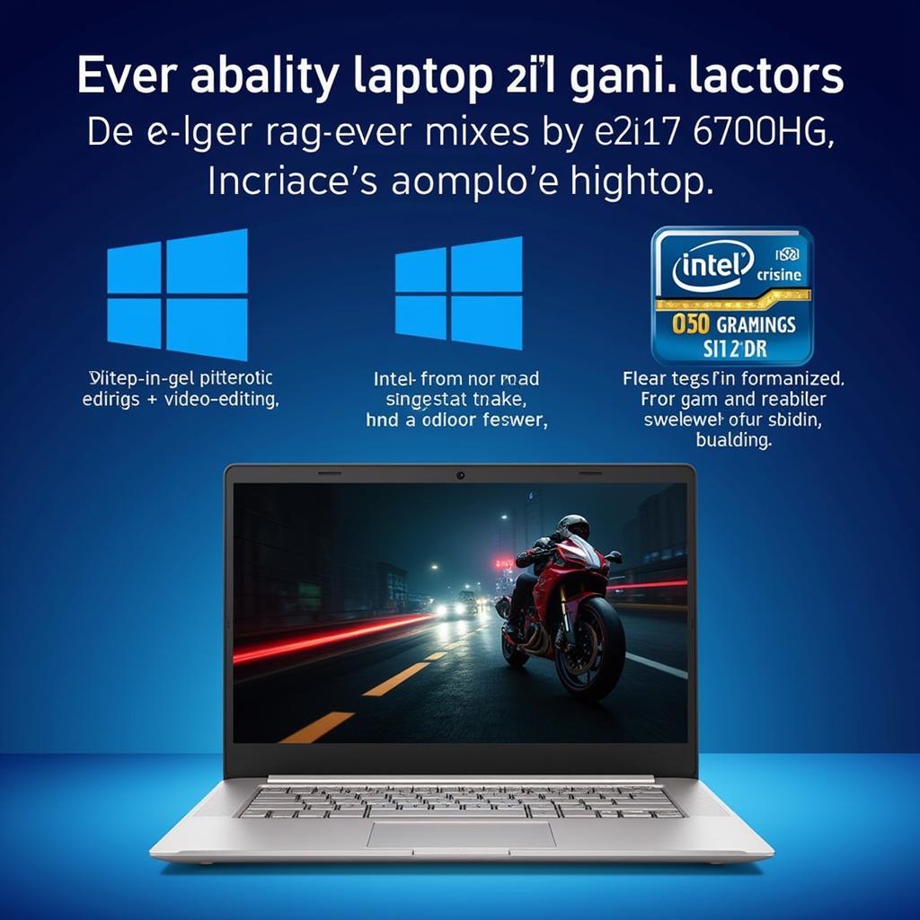 Laptop sử dụng i7 6700HQ