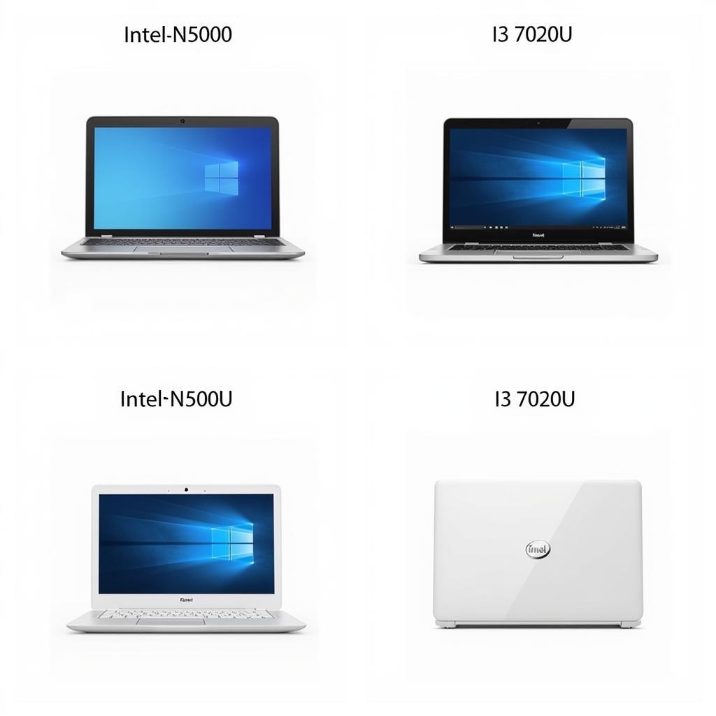 Laptop sử dụng N5000 và i3 7020U