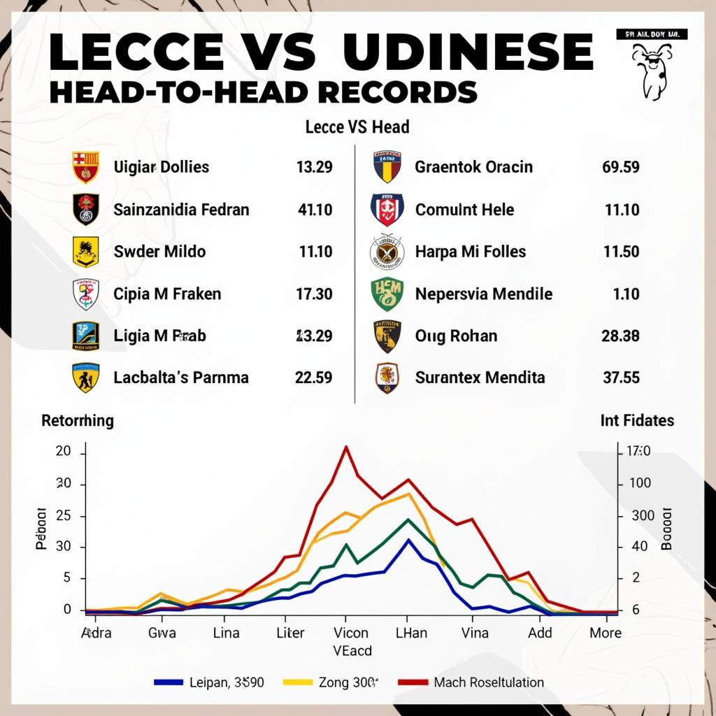 Lịch sử đối đầu Lecce vs Udinese