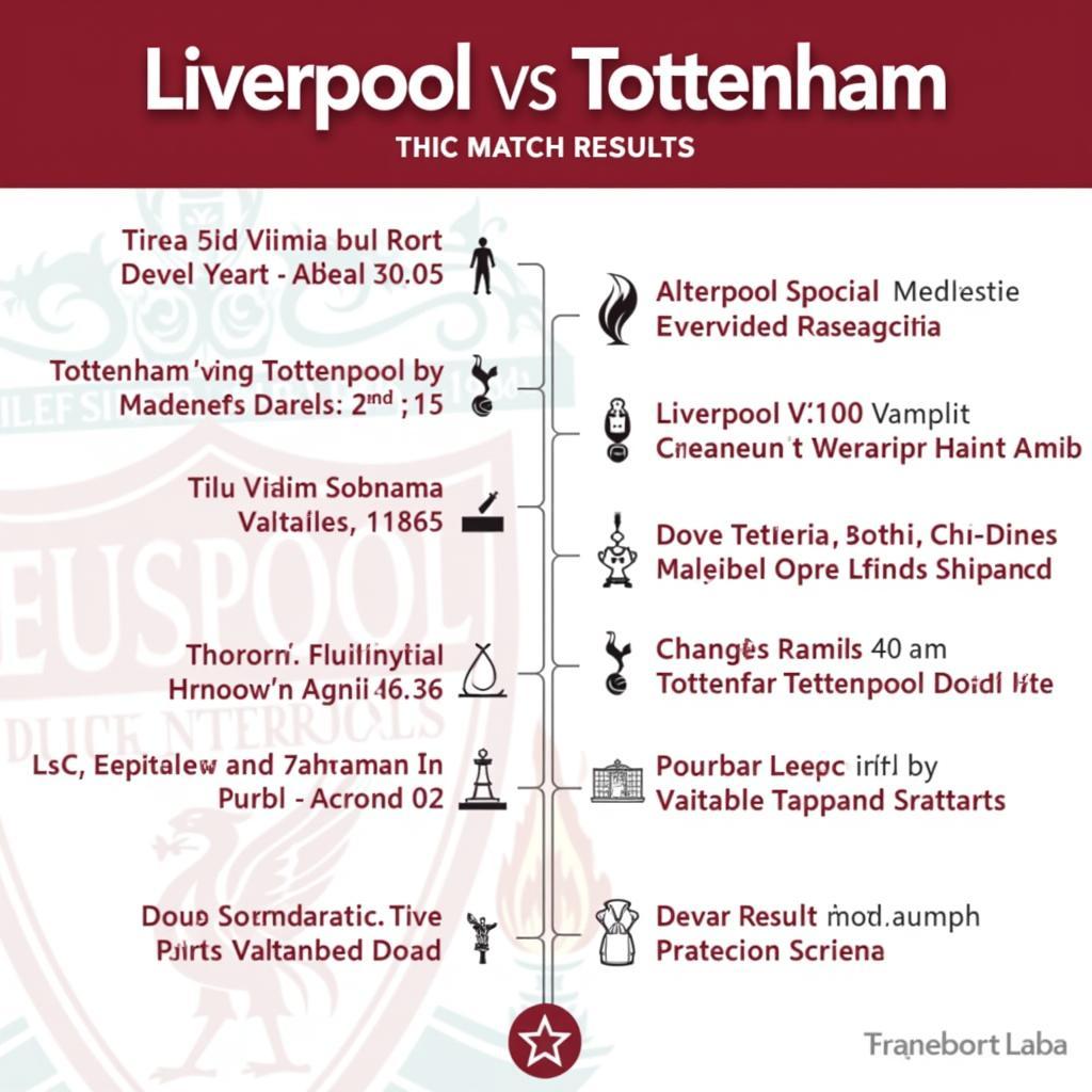 Lịch sử đối đầu Liverpool vs Tottenham