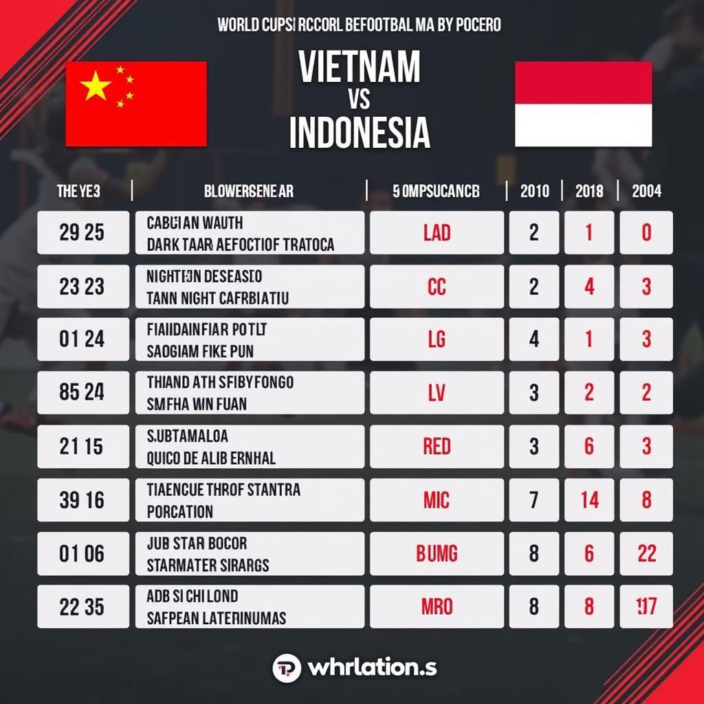 Lịch sử đối đầu VN vs Indonesia