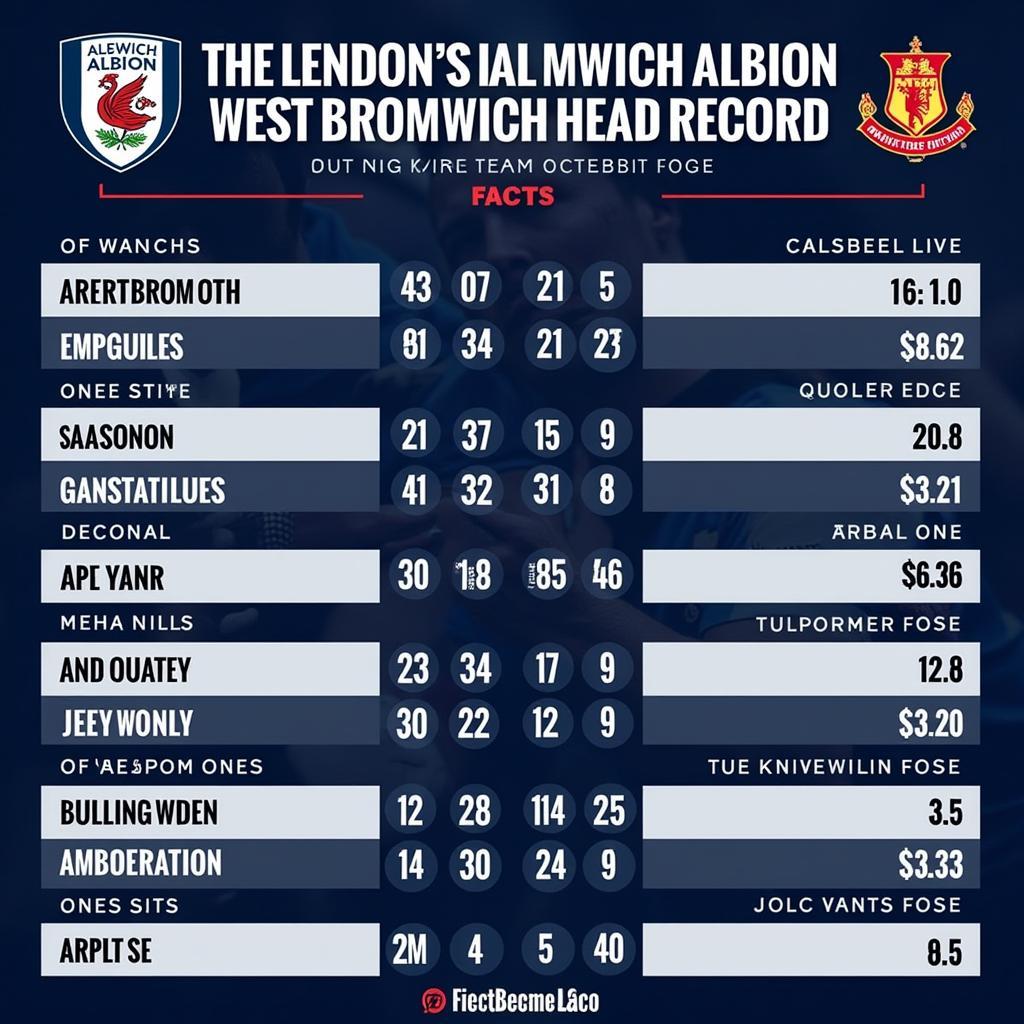 Lịch sử đối đầu West Brom: Những trận cầu đáng nhớ