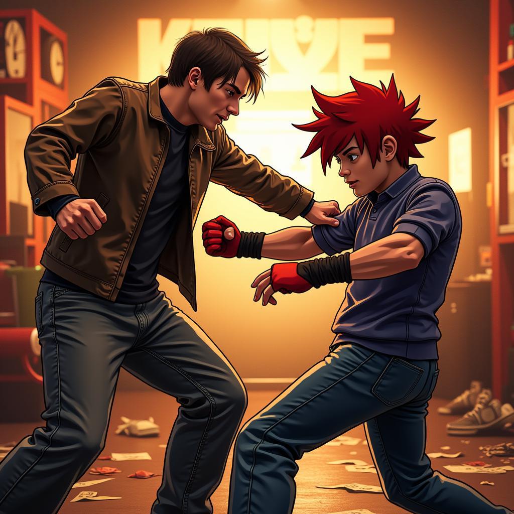 Lucas Lee đối đầu Scott Pilgrim