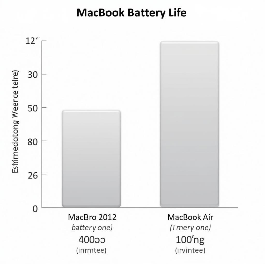 So sánh thời lượng pin MacBook Pro 2012 và MacBook Air 2014