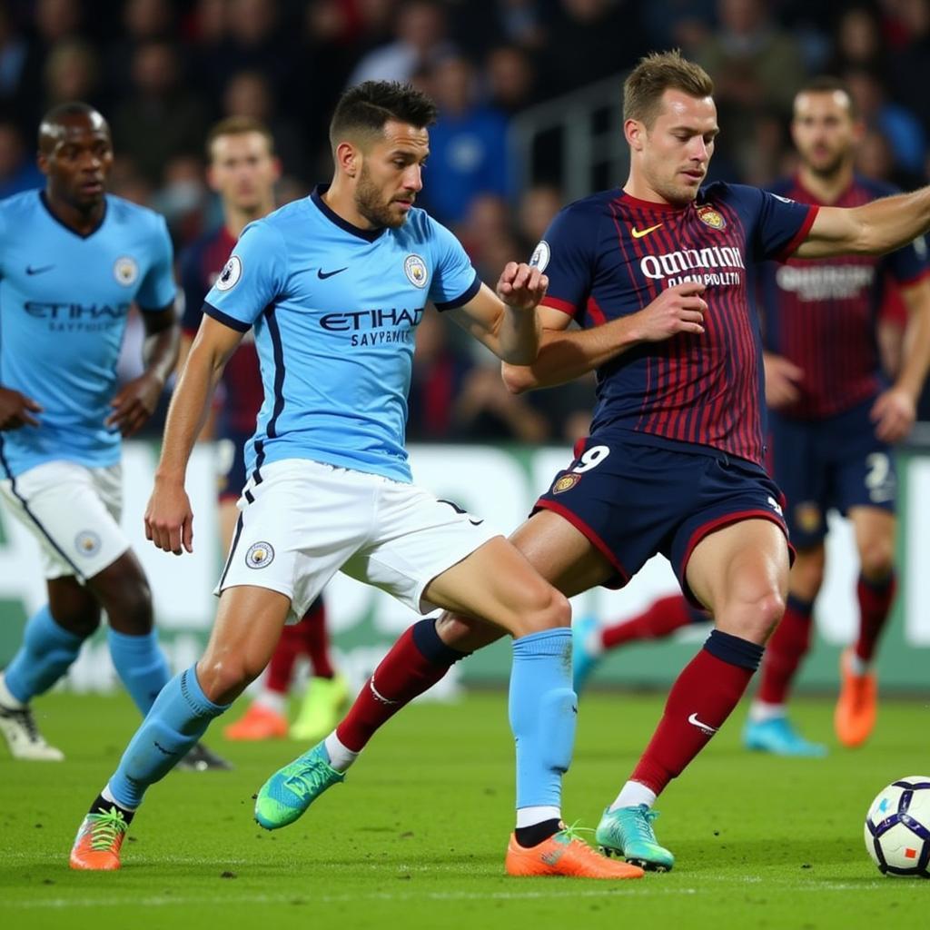 Man City vs Copenhagen đối đầu kịch tính