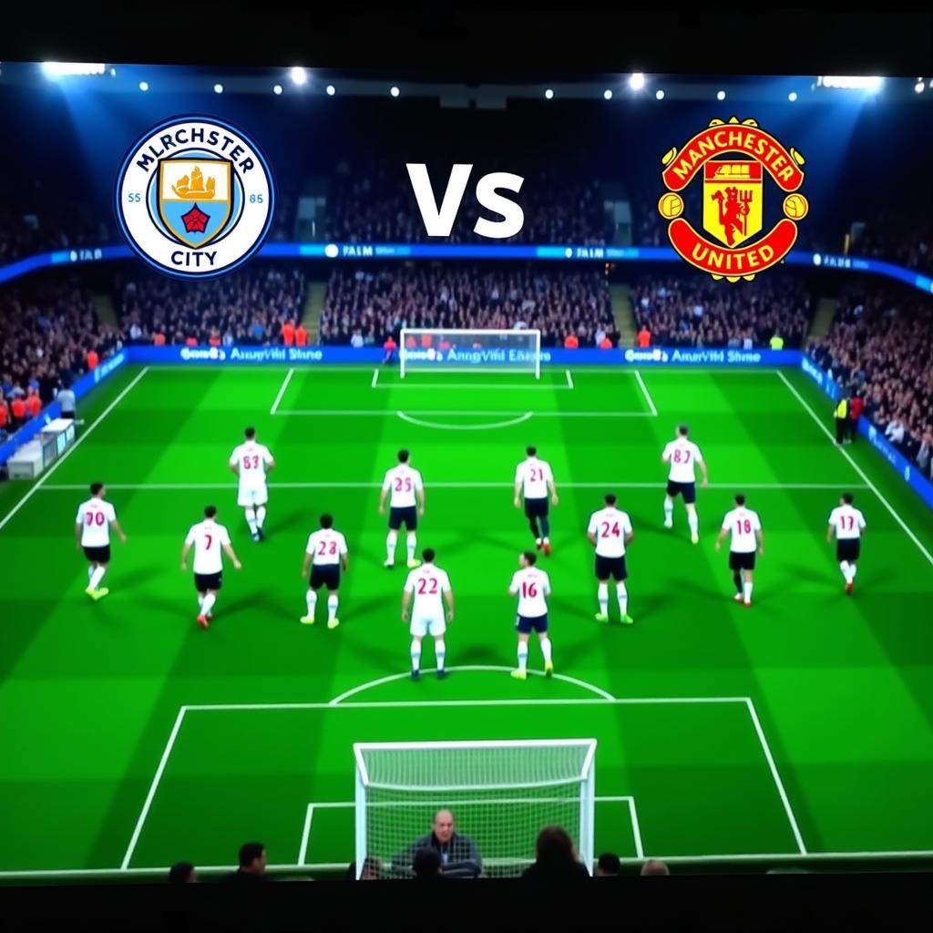 Đội hình ra sân Man City vs MU