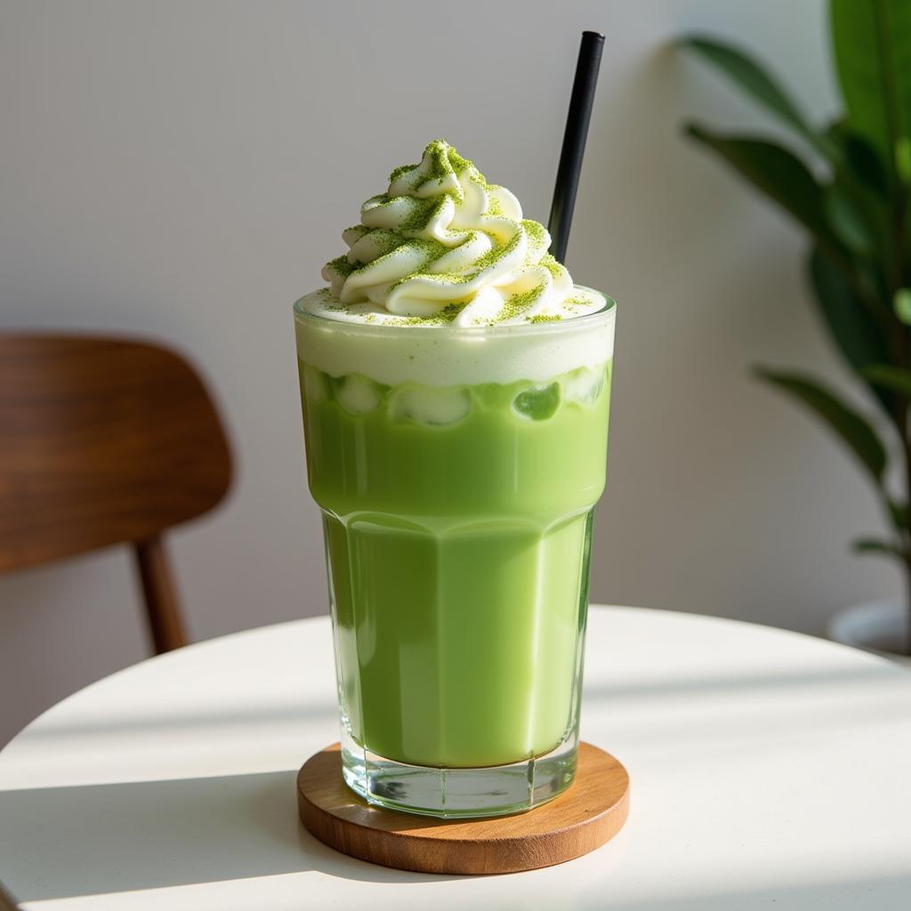 Matcha đá xay Iced Matcha Latte