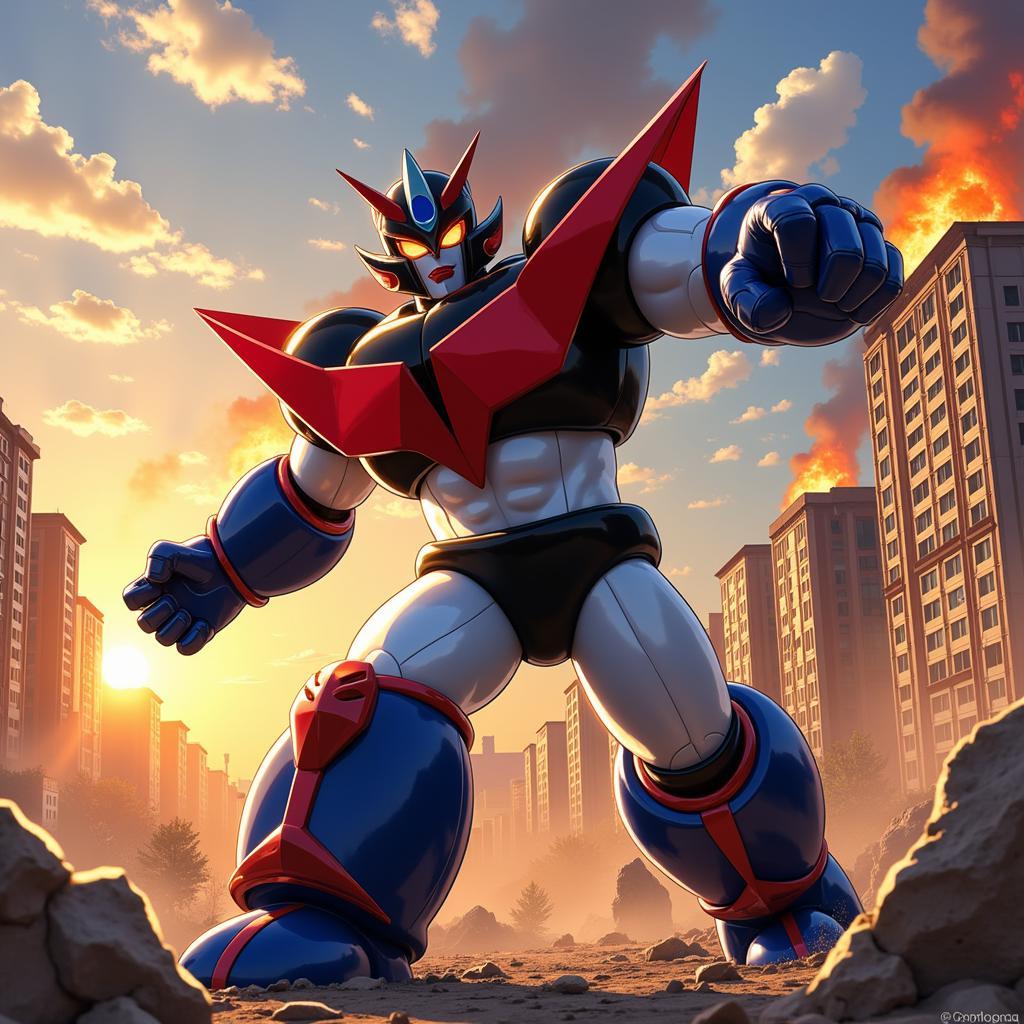 Mazinger Z sử dụng Rocket Punch