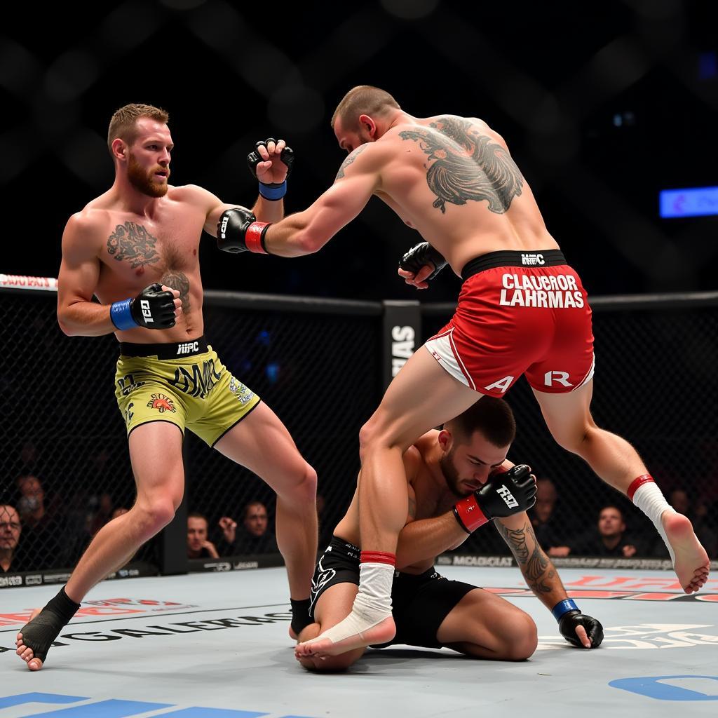 McGregor hạ gục Alvarez