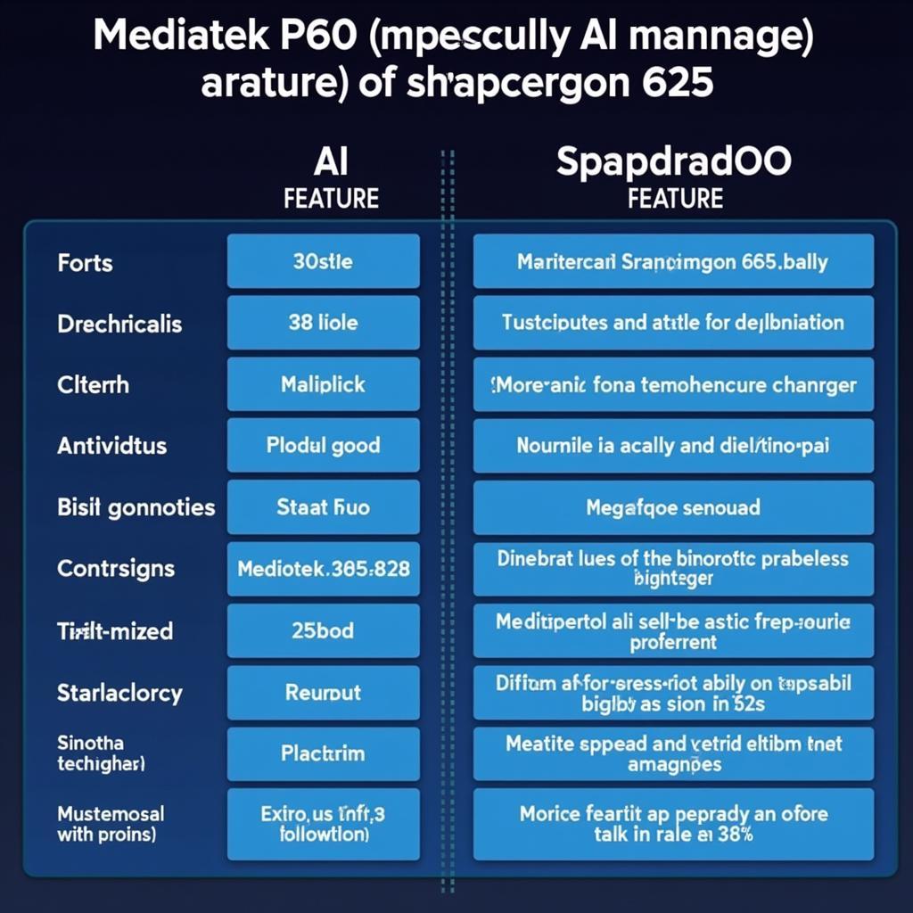 Mediatek P60 vs Snapdragon 625: Khả năng AI