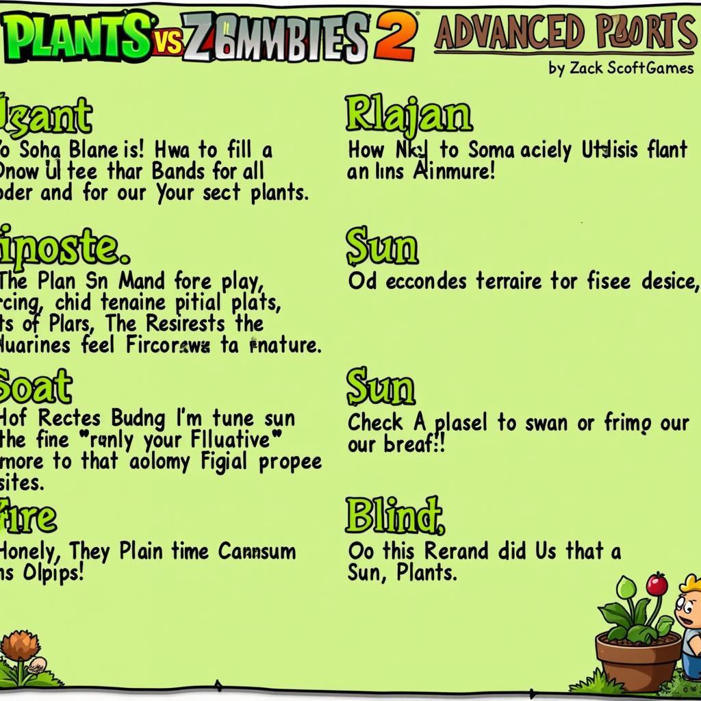 Mẹo chơi cao cấp Plants vs. Zombies 2: It's About Time từ ZackScottGames