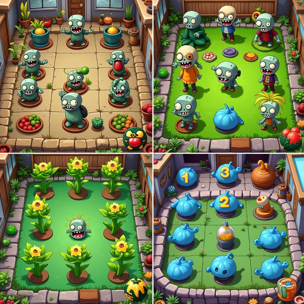 Mẹo chơi Plants vs Zombies 2