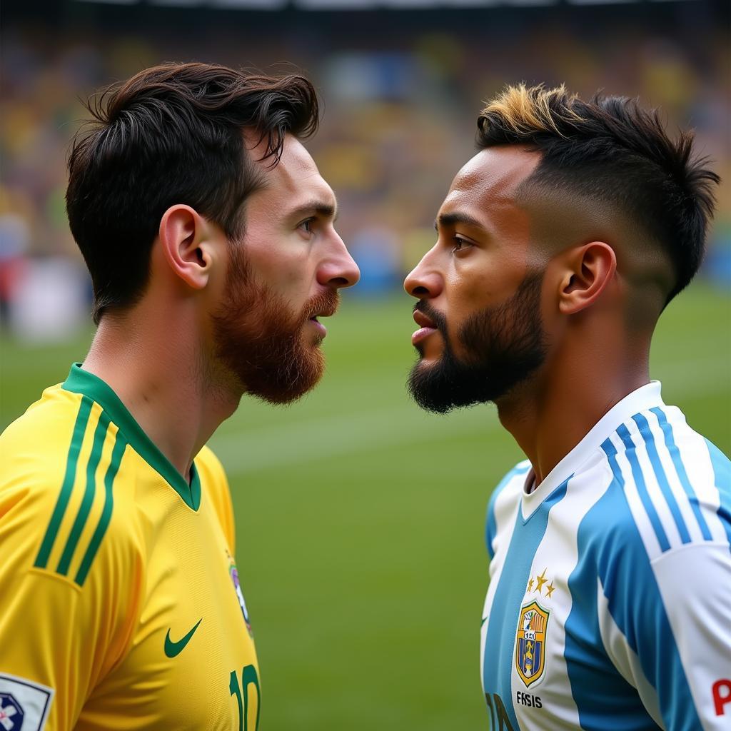 Messi và Neymar đối đầu đỉnh cao