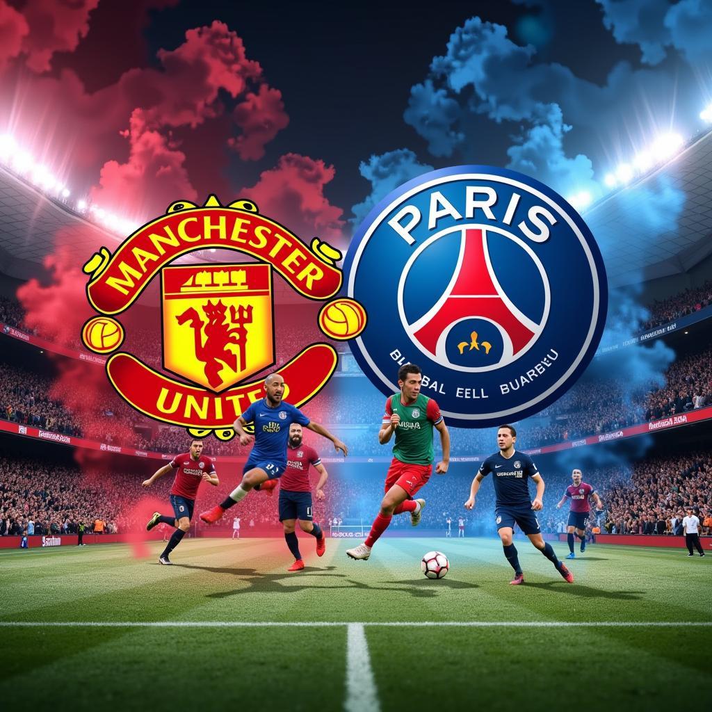 Cuộc đối đầu kinh điển giữa MU và PSG