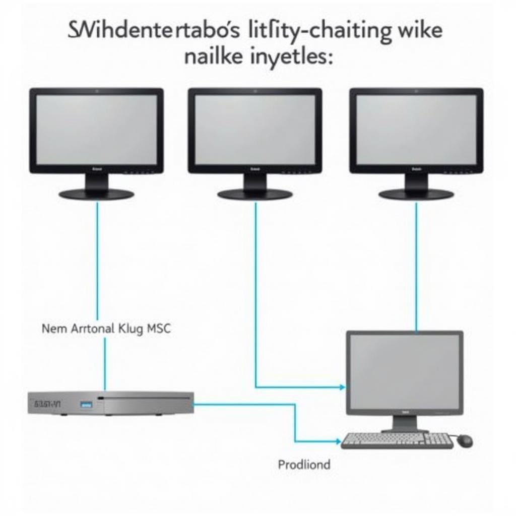 Cài đặt đa màn hình với DisplayPort