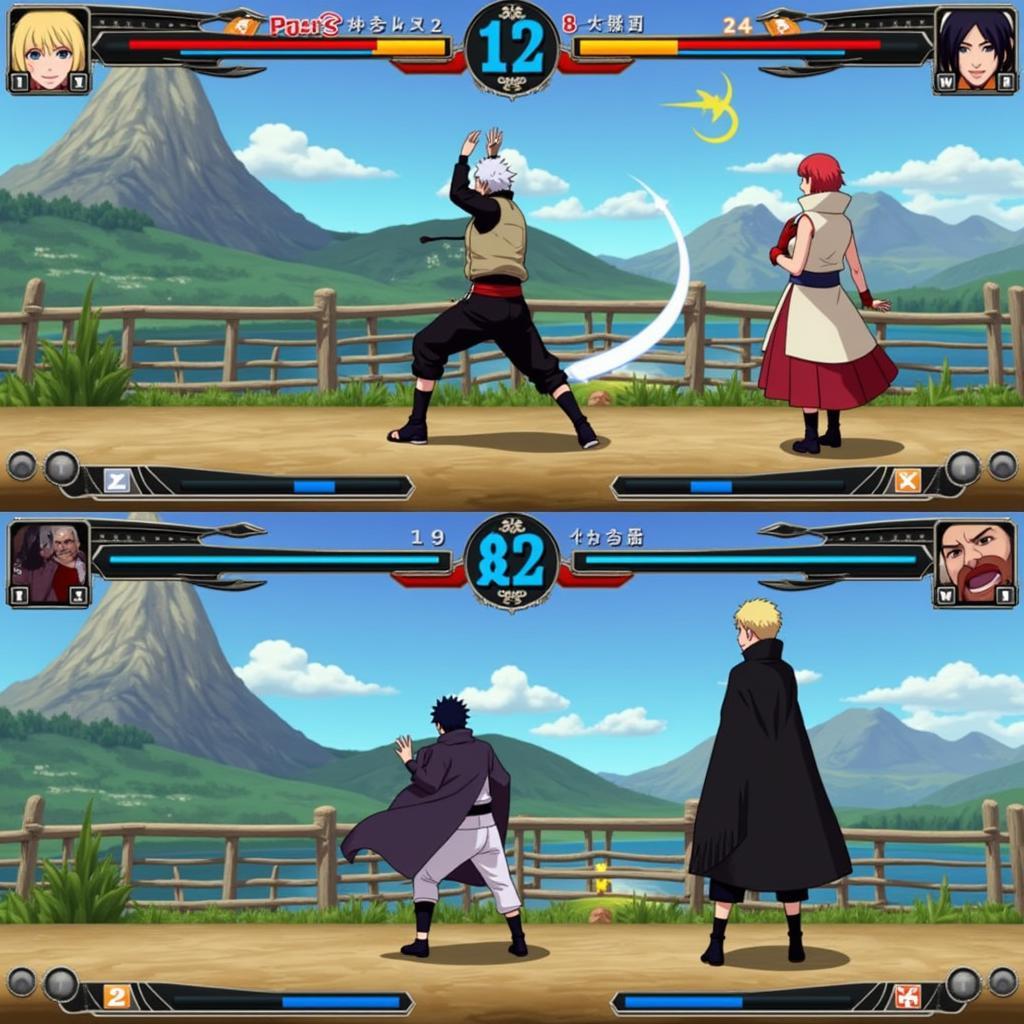 Lối chơi Naruto vs Bleach 2.7