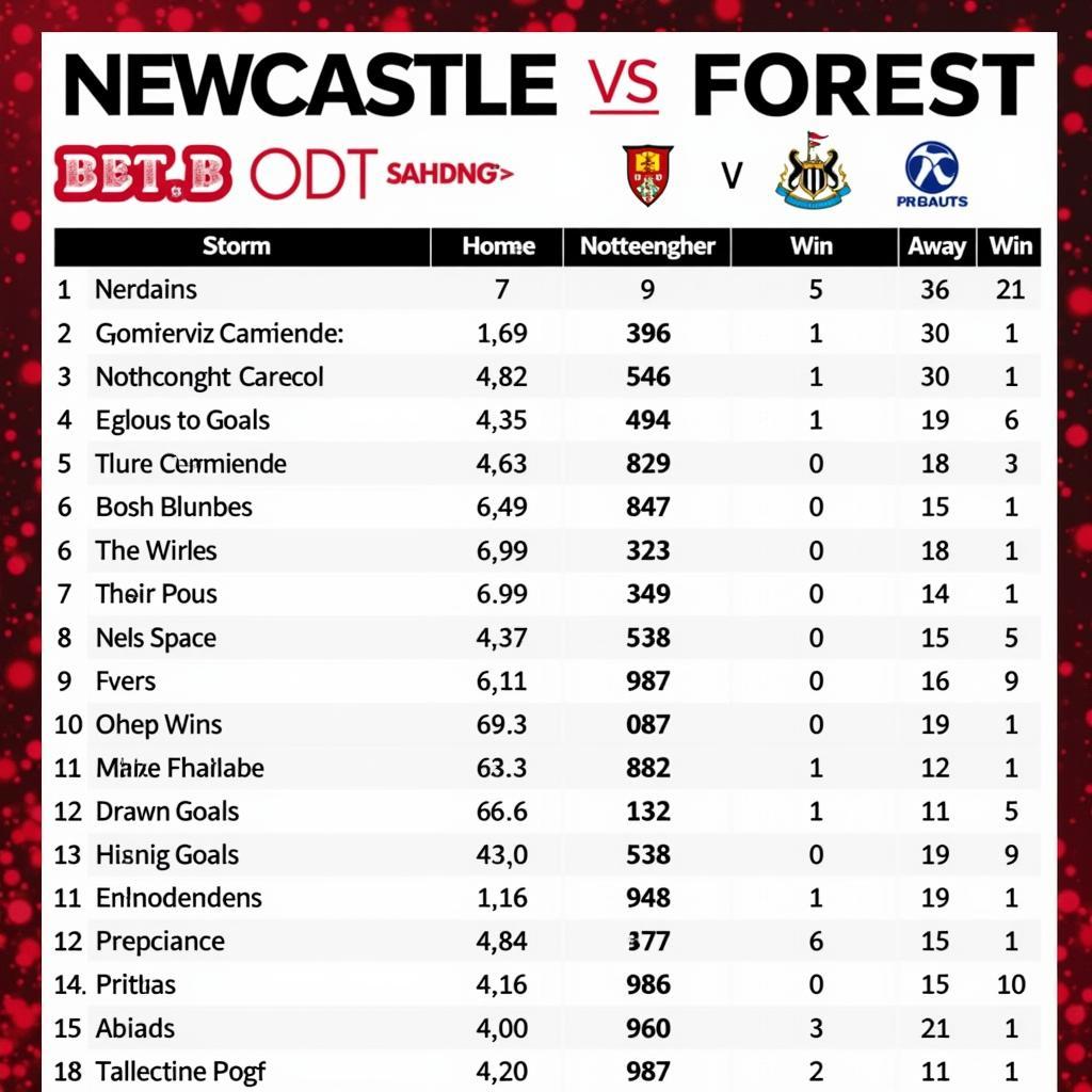 Soi kèo Newcastle vs Nottingham Forest