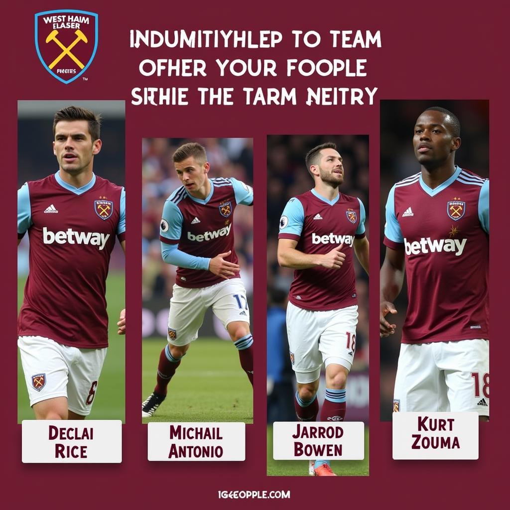 Những cầu thủ chủ chốt West Ham