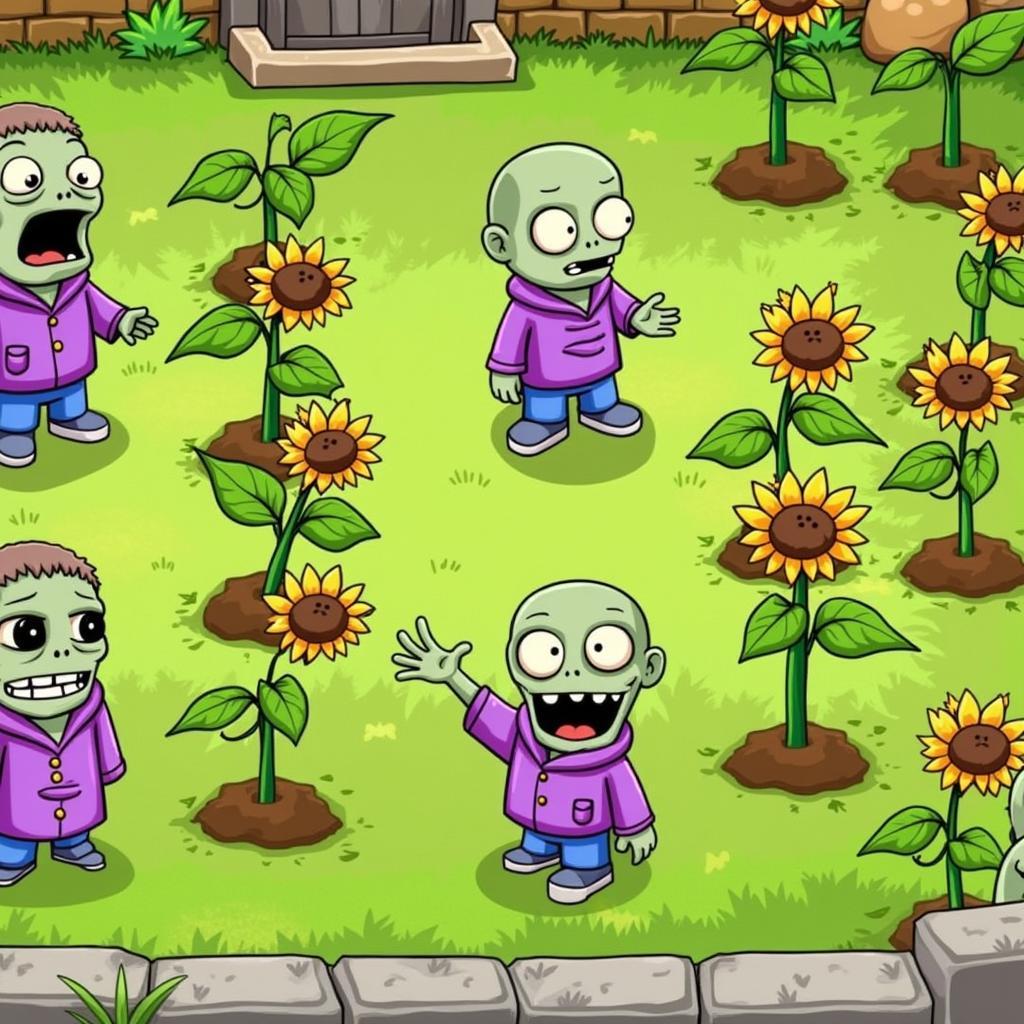 Những sai lầm cần tránh khi chơi Gogy Plants vs Zombies