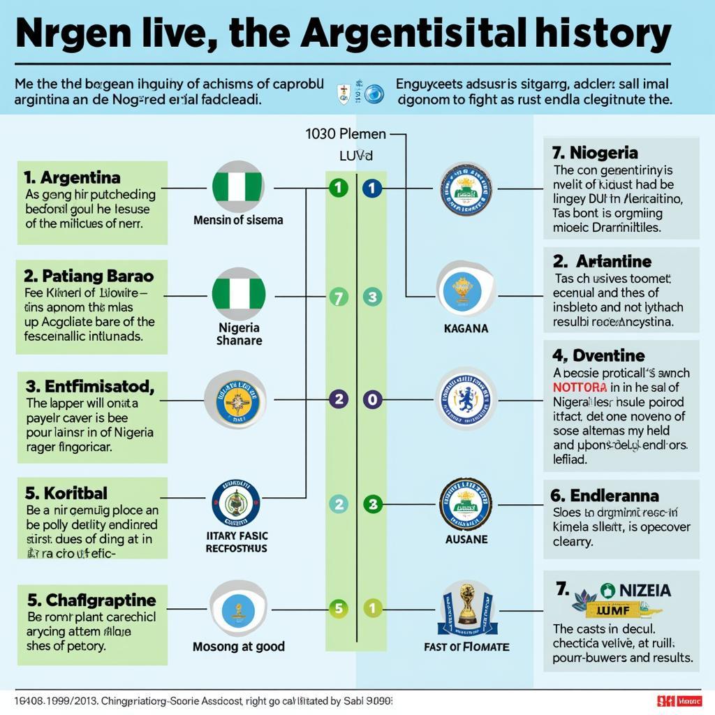 Lịch sử đối đầu Nigeria vs Argentina