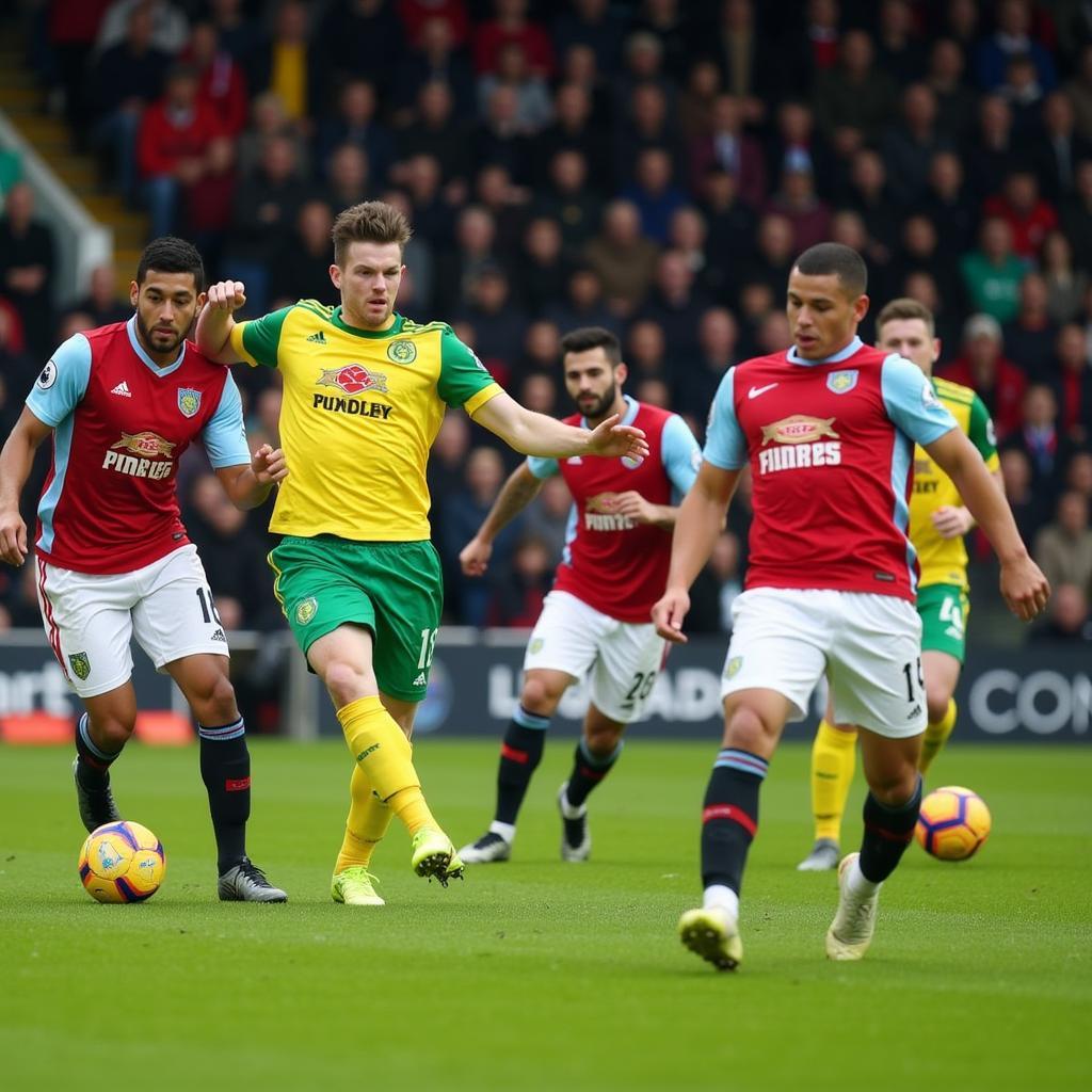 Norwich tấn công Blackburn phòng ngự