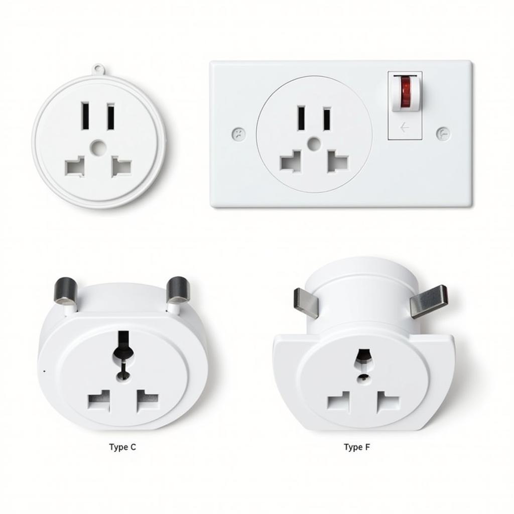 Ổ cắm điện EU Plug