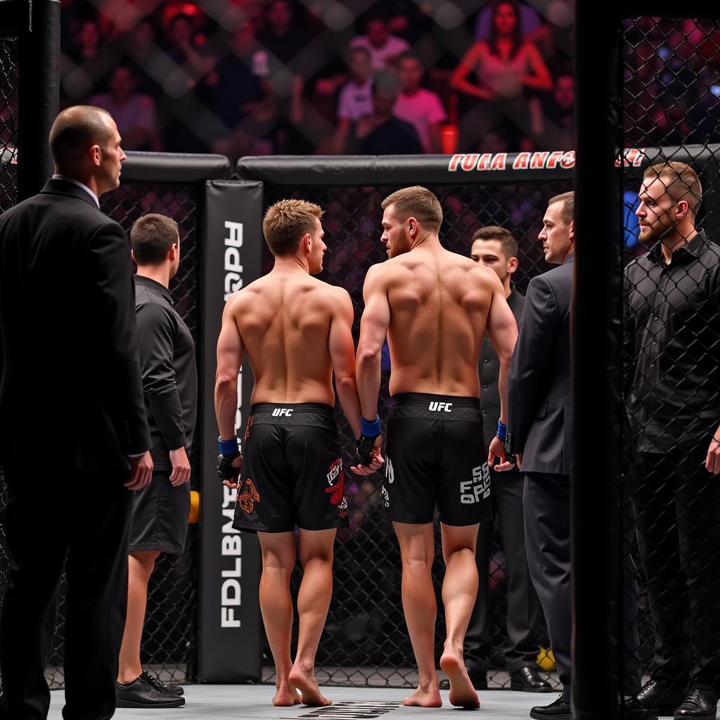 Paul Felder và Dan Hooker bước vào sàn đấu