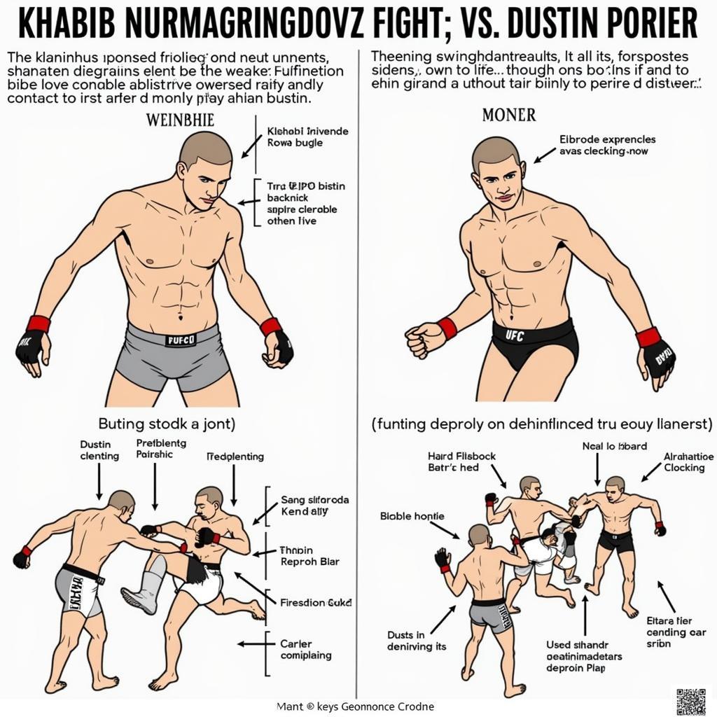 Phân tích chiến thuật của Khabib và Poirier