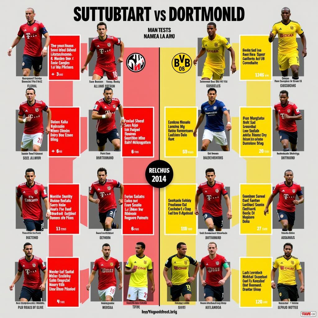 Phân tích lực lượng Stuttgart và Dortmund