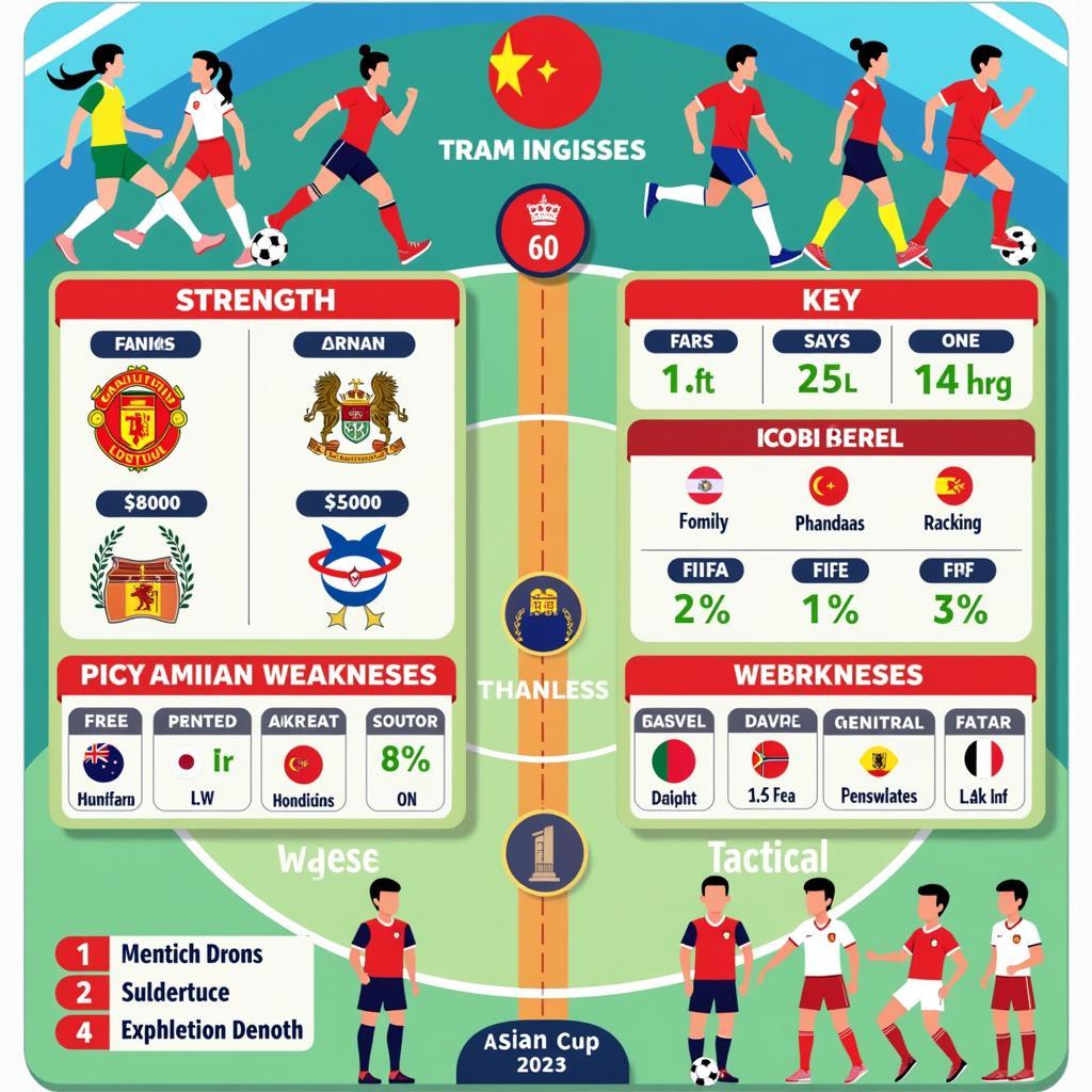 Phân Tích Sức Mạnh Đội Tuyển Asian Cup 2023