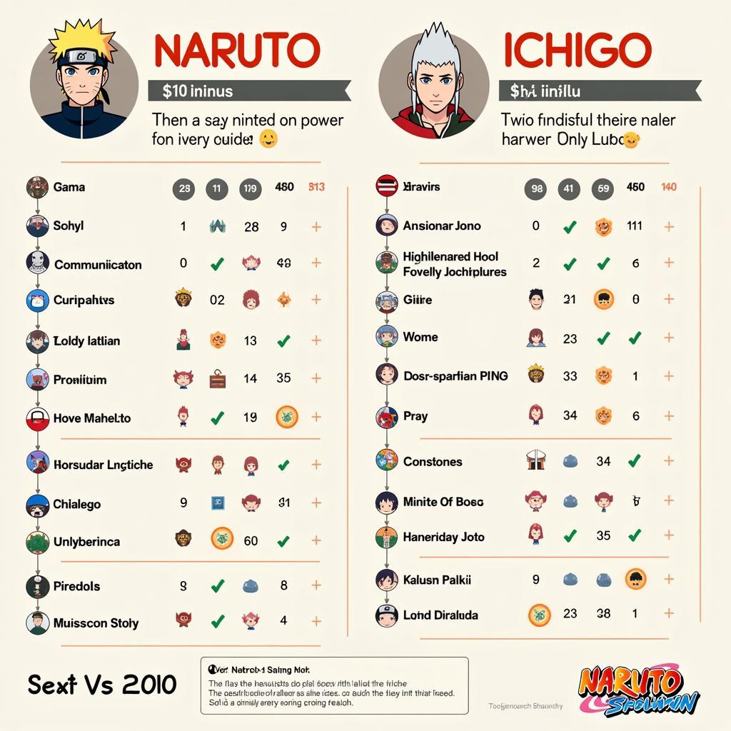 Phân tích sức mạnh Naruto và Ichigo