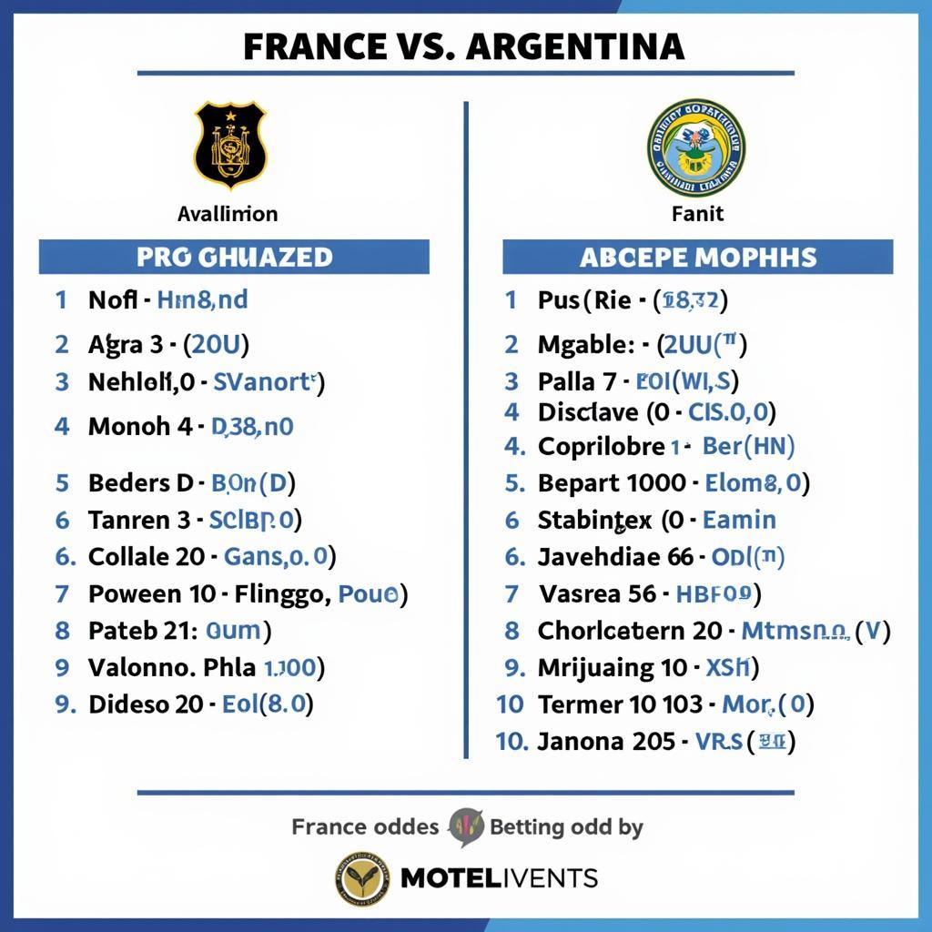 Phân tích kèo Pháp vs Argentina