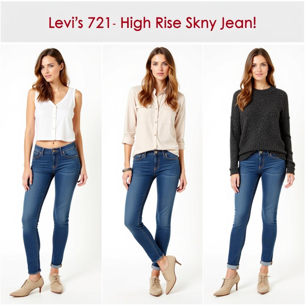 Phối đồ với Levi's 721