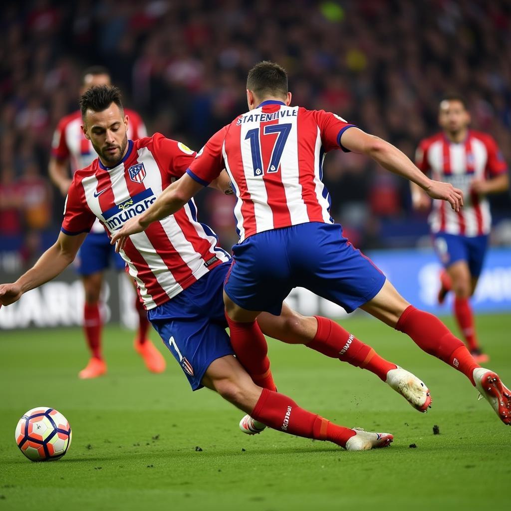 Hàng phòng ngự Atletico