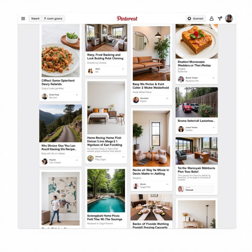 Bảng ghim cá nhân trên Pinterest