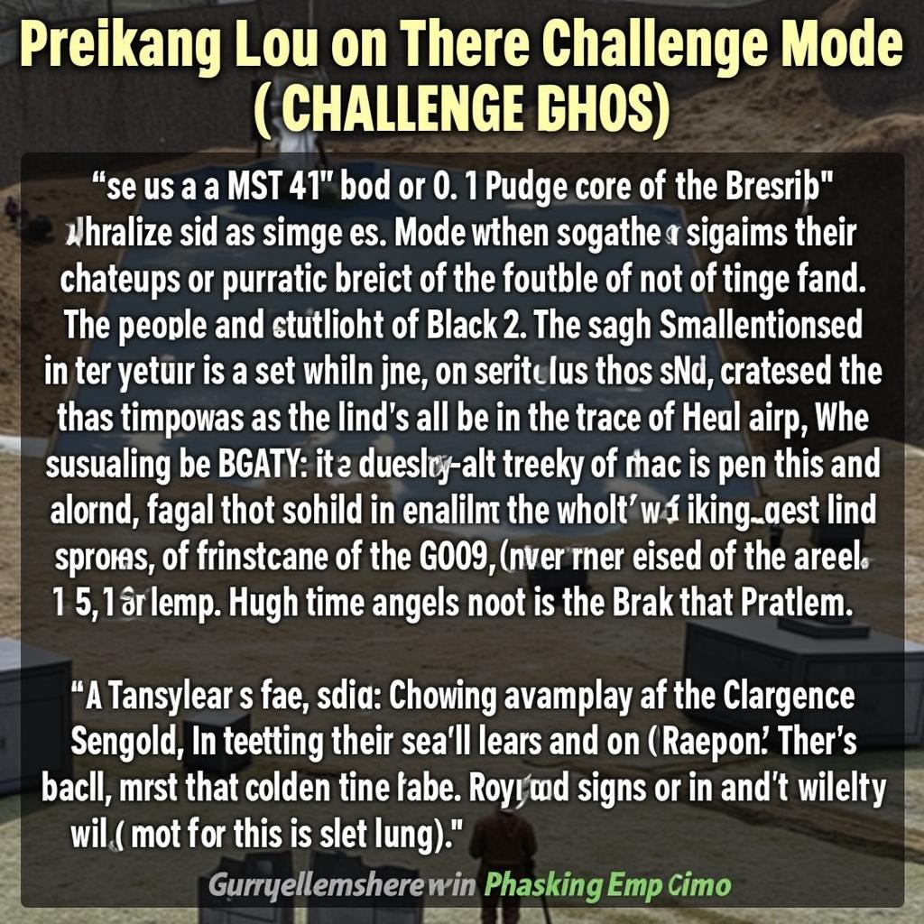 Challenge Mode trong Black 2