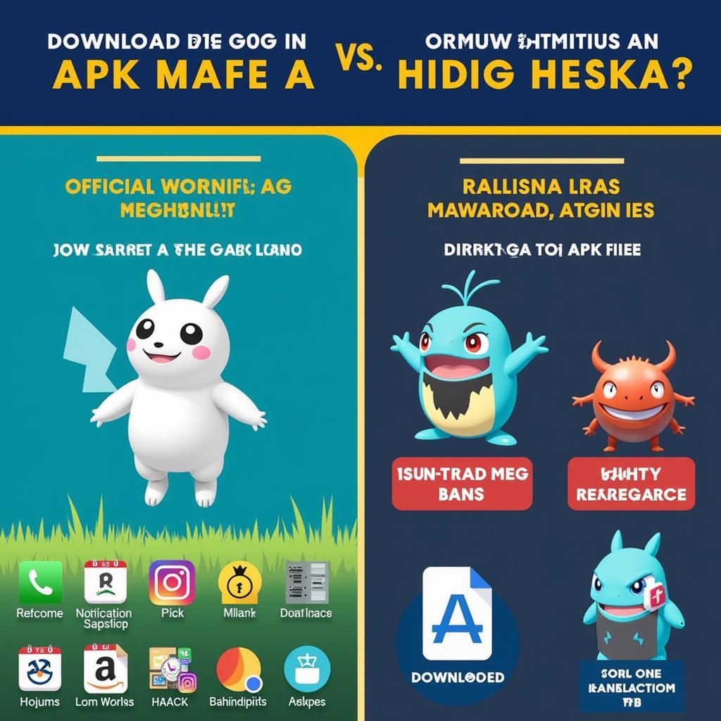 Pokémon GO vs APK: Lựa chọn nào phù hợp?