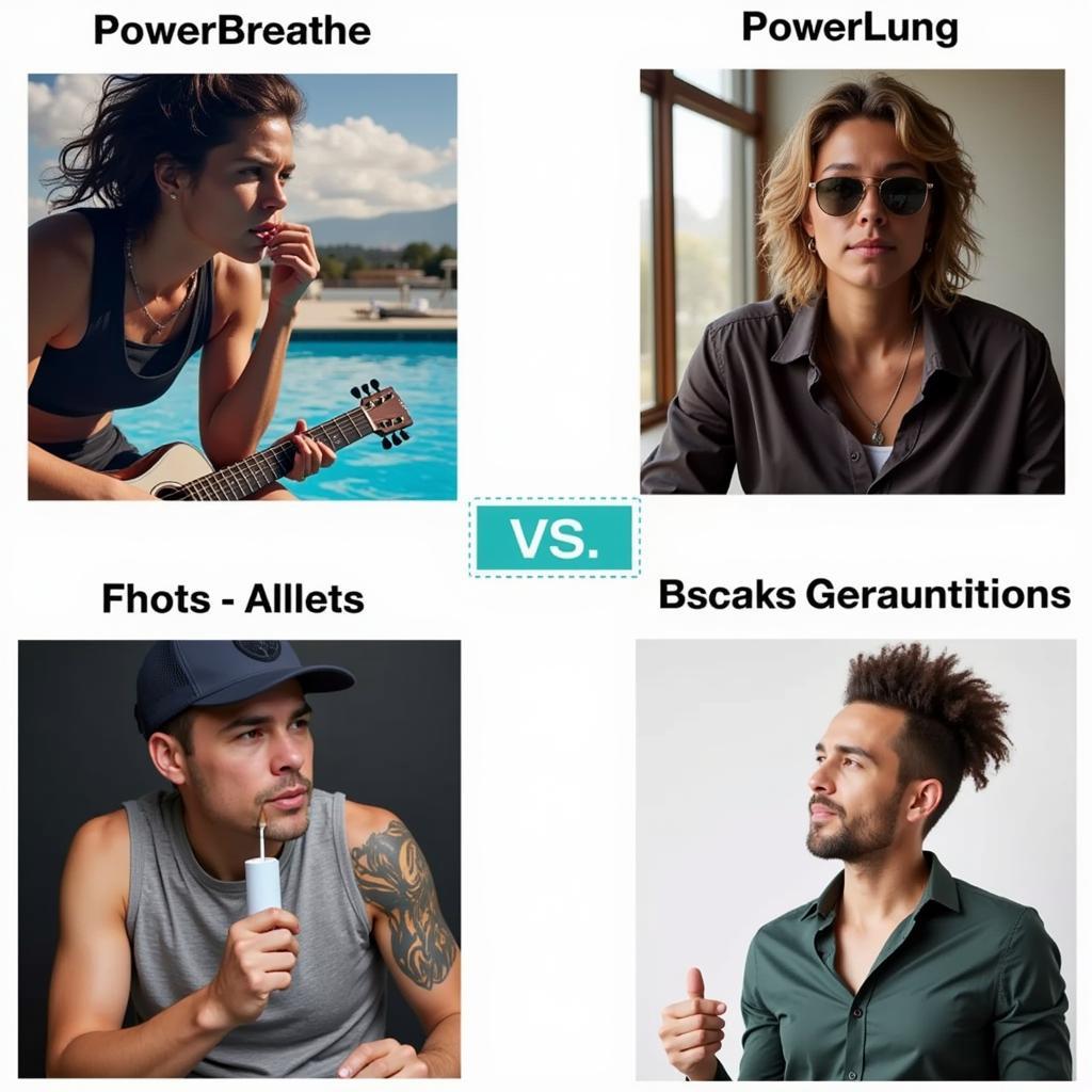 Đối tượng sử dụng PowerBreathe và PowerLung