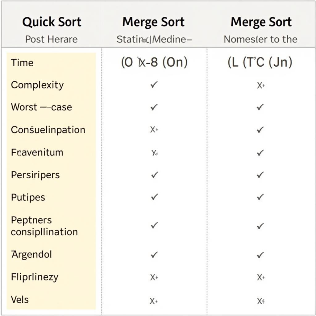 So sánh Quick Sort và Merge Sort