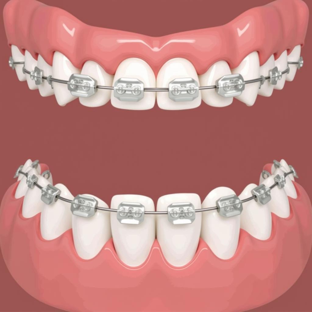 Hình ảnh minh họa mắc cài Quick Straight Teeth