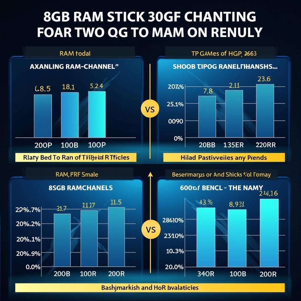 So sánh hiệu năng giữa RAM 8GB và 2x4GB